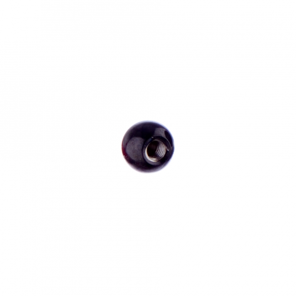 Threaded Ball 1.6 x 4mm Black