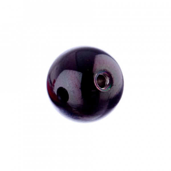 Threaded Ball 1.6 x 6mm Black