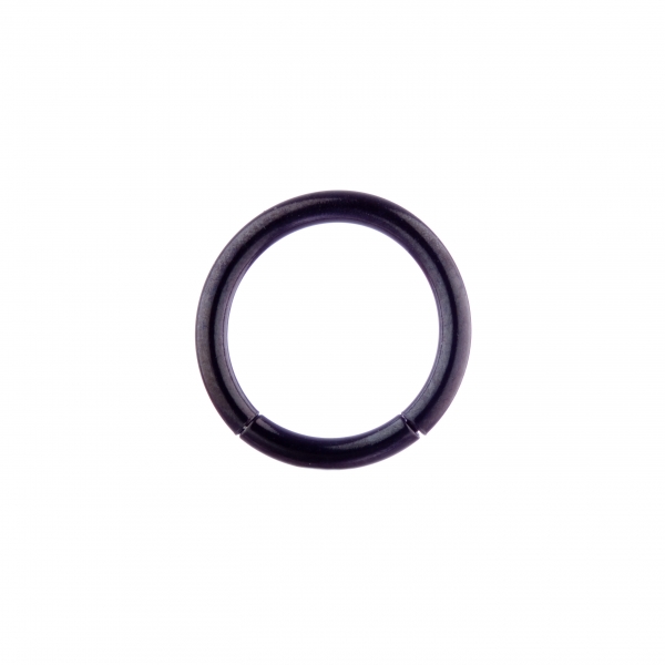 Segment Ring 1.6 x 10mm Black Steel