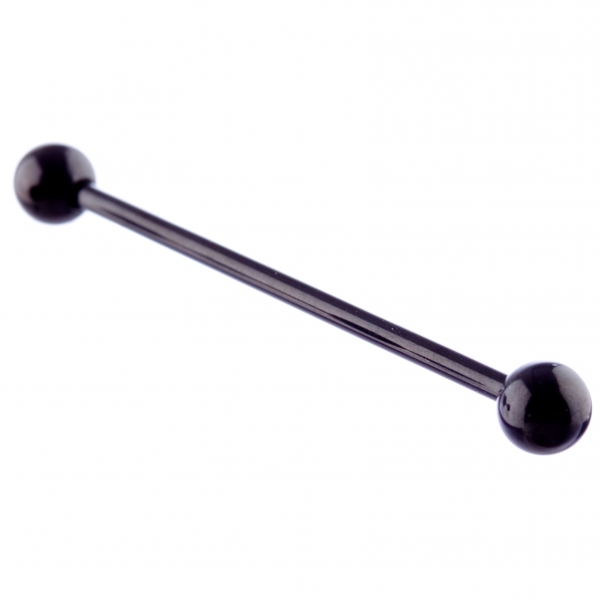 Barbell 1.6 x 34mm Black Steel