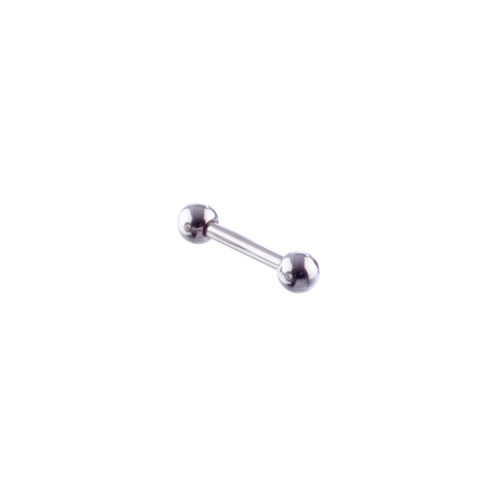 Barbell 1.6 x 10mm 4mm ball