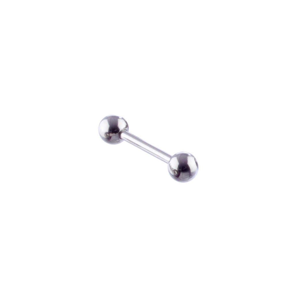 Barbell 1.6 x 12mm 5mm ball