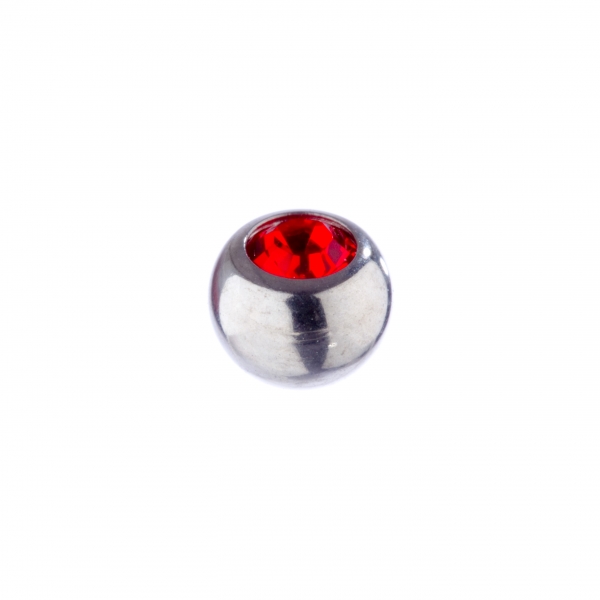 Micro Jewel Ball Lt Siam 1.2x3mm