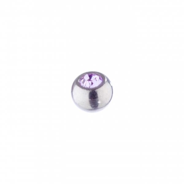 Micro Jewel Ball Violet 1.2x3mm