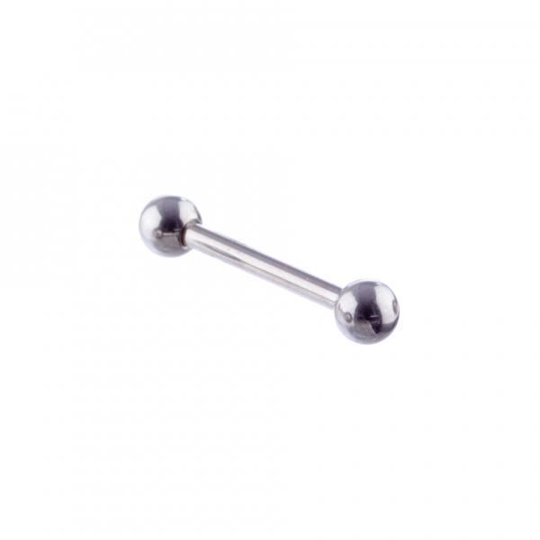 Micro Barbell 1.2 x 12 3mm Ball