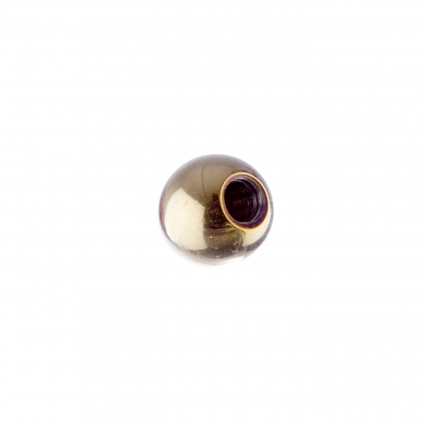 Ball 1.6 x 8mm Gold Steel