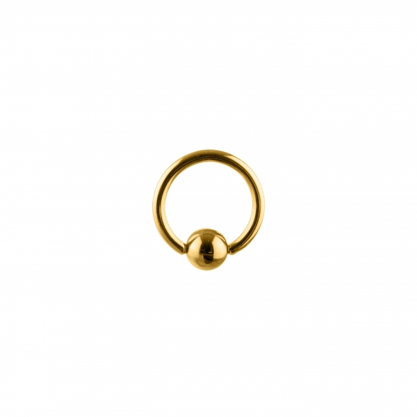 BCR 1.2 x 6mm Gold Steel