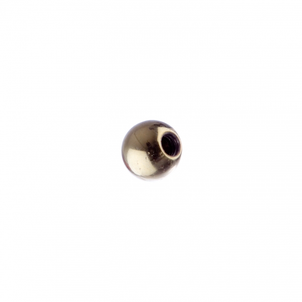 Micro Ball 1.2 x 2.5mm Gold Steel