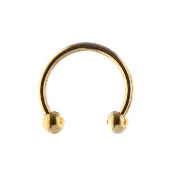 Circular 1.2 x 08mm Gold Steel