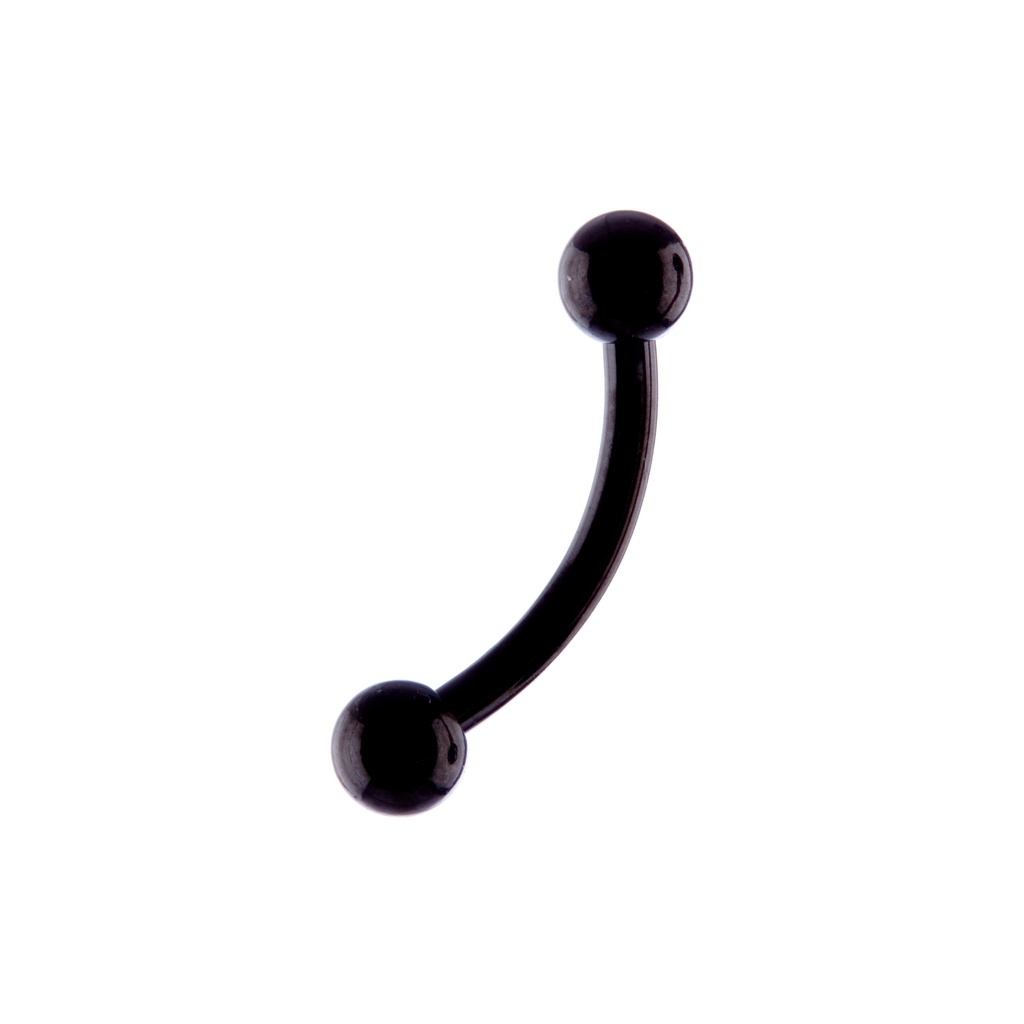 Banana 1.2x8mm Black Steel