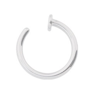 Open Nose Ring 20g  x7mm