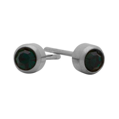 May Birthstone Stainless