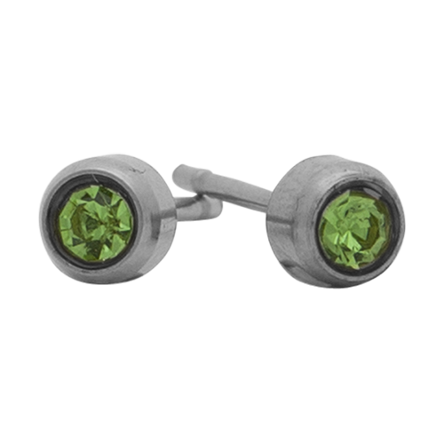 August Birthstone Stainless