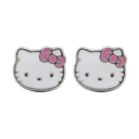 Silver Enamel Hello Kitty