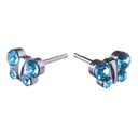 Silver AQ Crystal Butterfly