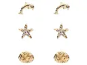 Gold Shell + Dolphin + Starfish