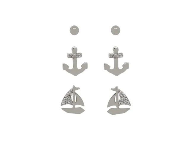 Silver Anchor Set