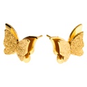 Gold Double Wing Butterfly