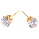 Gold 5mm Cubic Zirconia