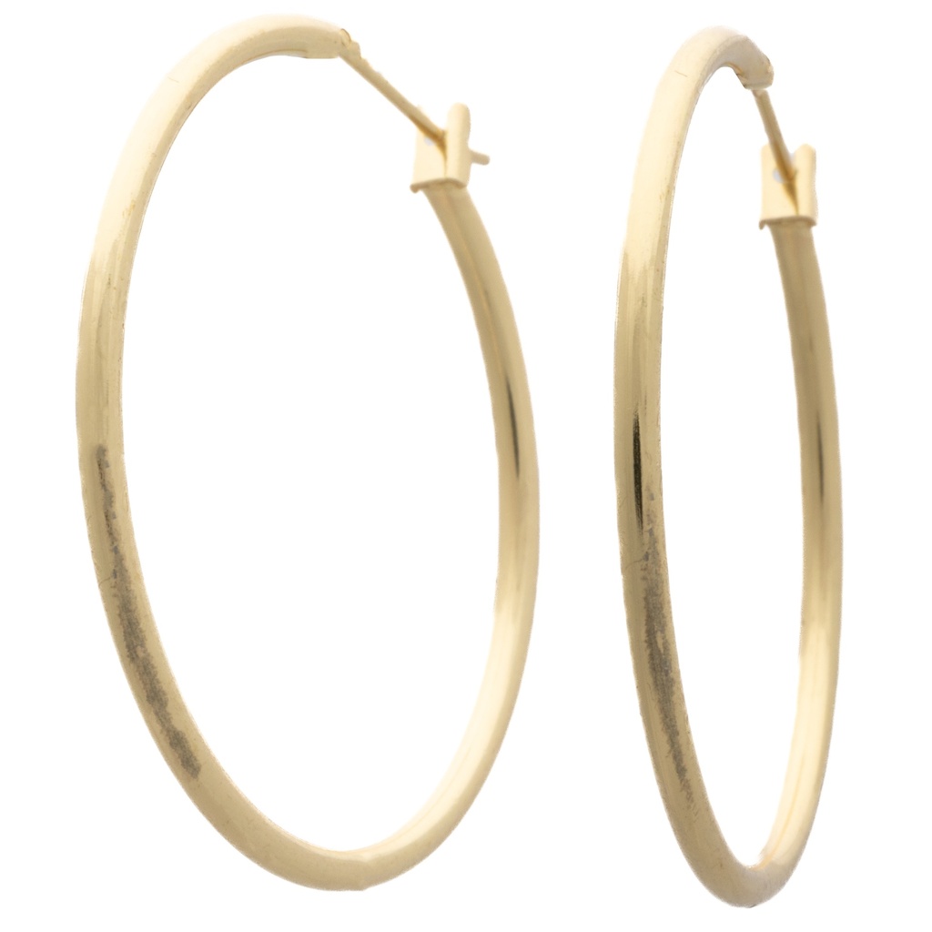Gold X-Large Click Hoop