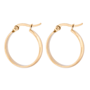 Gold Reg Hoop