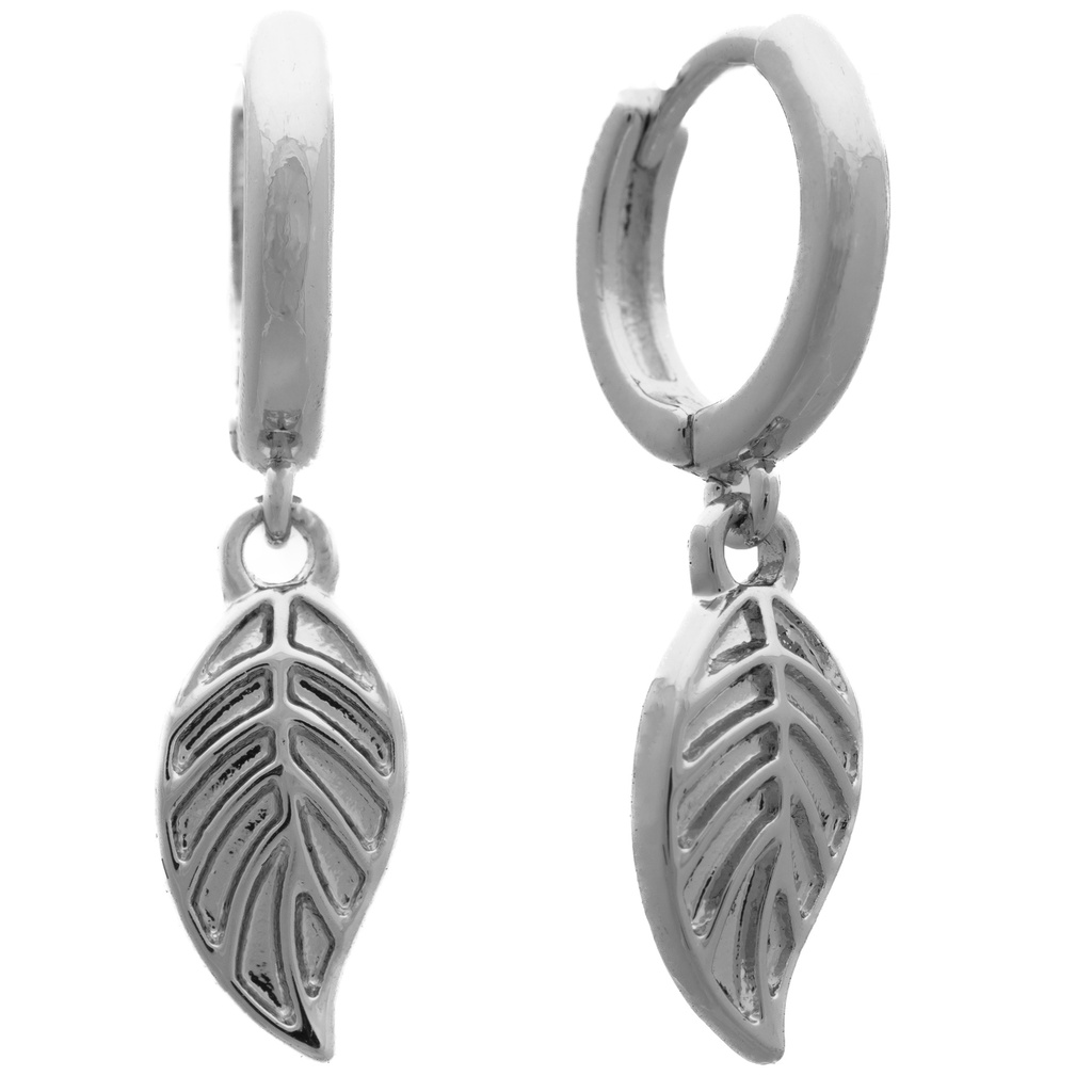 Silver Leaf on Hoop