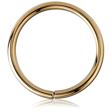 [70421110] 18Kt Seamless ring 1.6*11mm