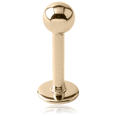 [18INMLB1207 2] Labret(int)1.2x7mm 2mm ball 18ct