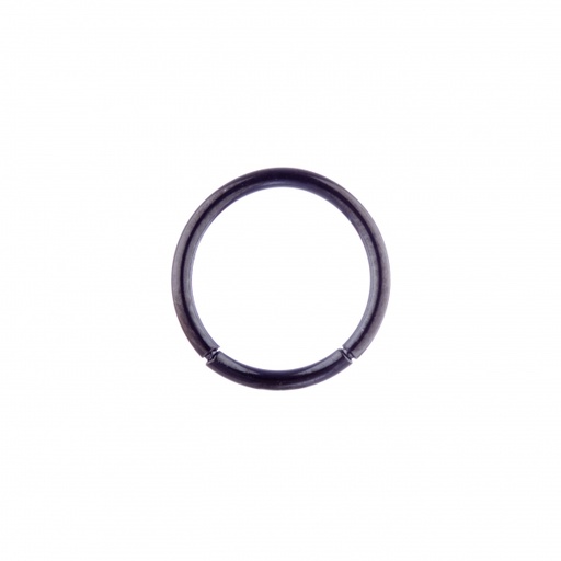 [BKBCS1208] Segment Ring 1.2 x 8mm Black Steel