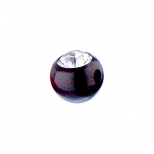 [BKJB05 CC] Jewel Thread Ball CC 1.6x5mm BK