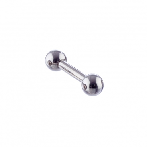 [BL2512 6] Barbell 2.5 x 12mm 6mm ball