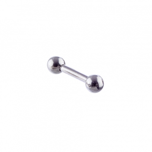 [MBL1206] Micro Barbell 1.2 x 6 3mm Ball