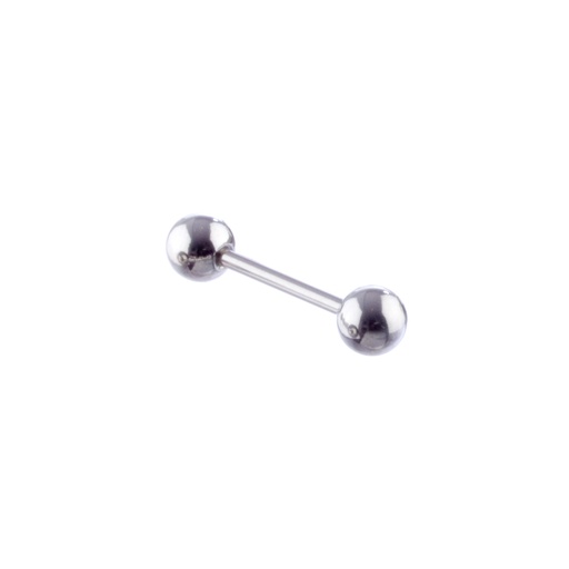 [WSBL1614 5] Barbell 1.6x14 5mm Ball Stainless