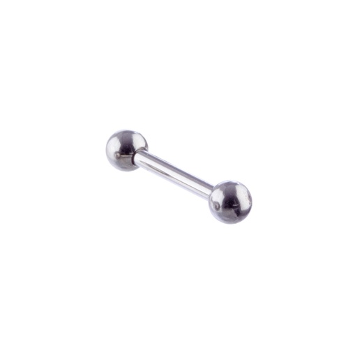 [WSMBL1210] Micro Barbell 1.2x10mm Stainless