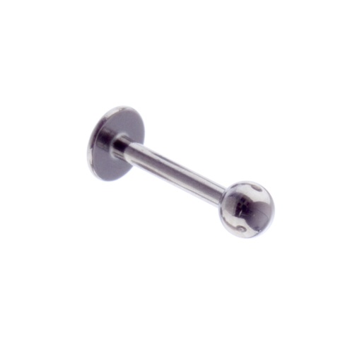 [WSMLB1208] Micro Labret 1.2x8mm Stainless