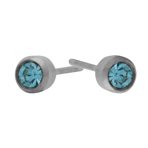 [51231] March Birthstone Stainless
