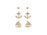 [53540] Gold Anchor Set