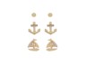 [53540] Gold Anchor Set