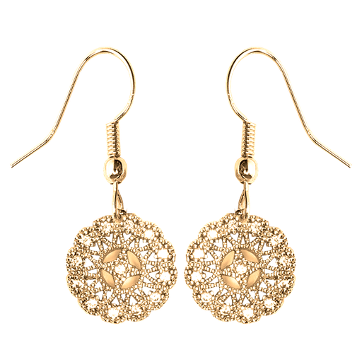 [56900] Gold Circle Drop