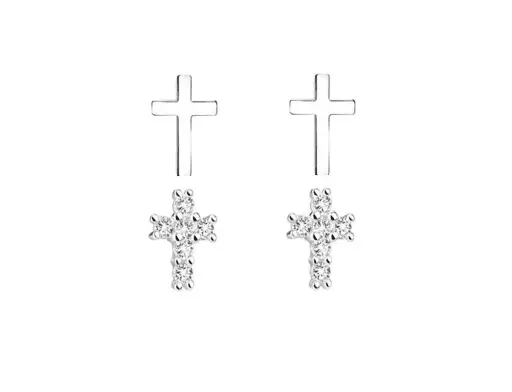 [53601] Silver Cross Set