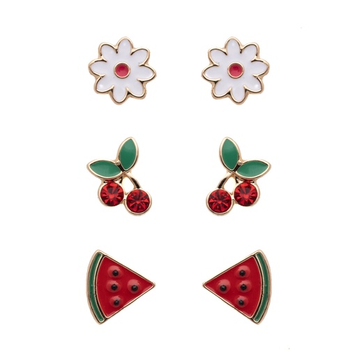 [52130] Gold Enamel Daisy Set